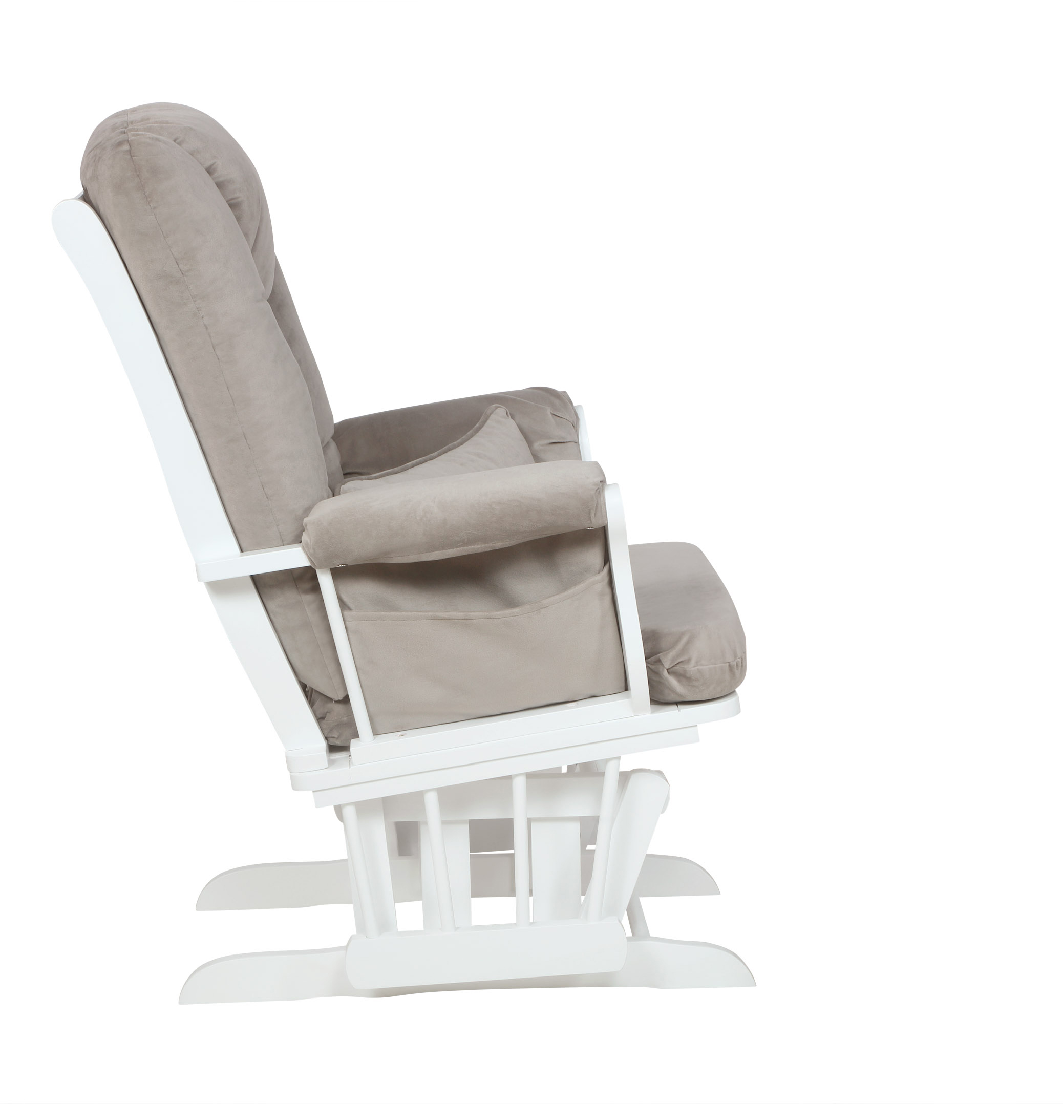 Alice Glider Chair & Ottoman with Pillow AFG International Product, Inc.